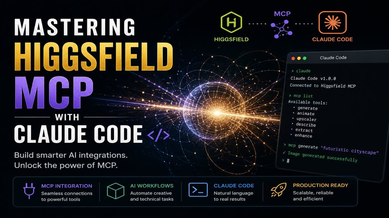 Mastering Higgsfield MCP with Claude Code: The Future of AI-Driven Video Production